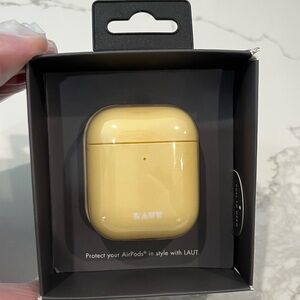 LAUT Yellow Protective AirPods Case
